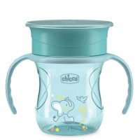 Чашка непроливайка Chicco Perfect Cup 200 мл, 12 м+, бирюзовая (06951.20)