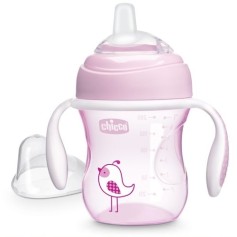 Поїльник з м'яким носиком Chicco Transition, 200 мл, 4м+ (06911.10)