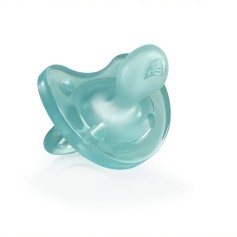 Пустушка Chicco Physio Soft Silicone 0-6міс., 1 шт., блакитний