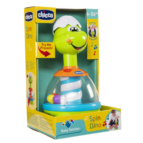 Іграшка-дзиґа Chicco Динозаврик (782522) — 20280