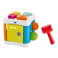 Развивающая игрушка Chicco сортер 2 в 1 Куб (790929)
