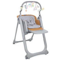 Стільчик для годування Chicco Polly Magic Relax помаранчевий (79502.61)