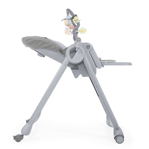 Стульчик для кормления Chicco Polly Magic Relax New серый (79502.05) — 3381