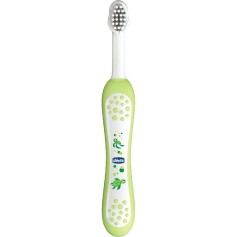 Зубна щітка Chicco для перших зубів 6-36 міс. зелена (06958.00)