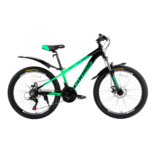 Велосипед Cross Flash 26" Рама 13" Green-Black (26CWA-005063)