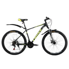 Велосипед Cross Forest 27.5" Рама 18" Black-Neon Yellow