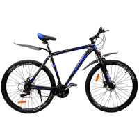 Велосипед Cross Hunter 29" Рама 20" Black-Blue (29CJA-002777)