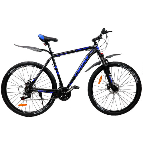Велосипед Cross Hunter 29" Рама 20" Black-Blue (29CJA-002777)