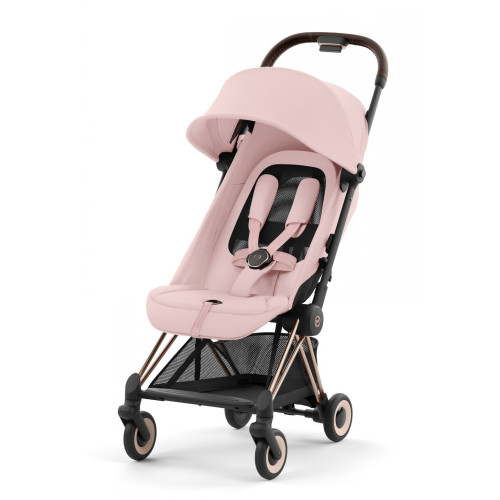 Прогулочная коляска Cybex Coya 2023 Rosegold Frame Peach Pink — 4075 Прогулочная коляска Cybex Coya 2023 Rosegold Frame Peach Pink — 4075