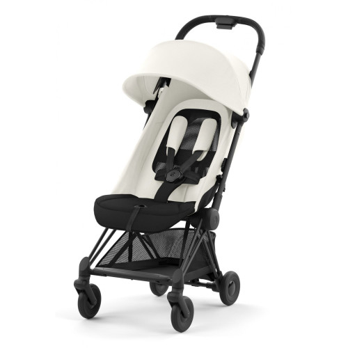 Прогулянкова коляска Cybex Coya 2023 Matt Black Frame Off White — 4078