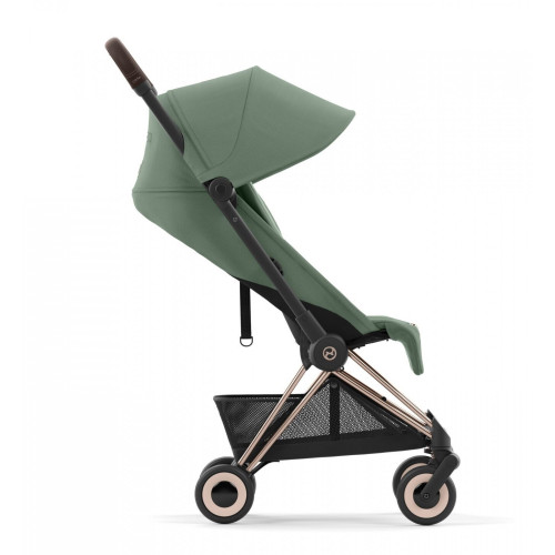Прогулянкова коляска Cybex Coya 2023 Rosegold Frame Leaf Green — 4074