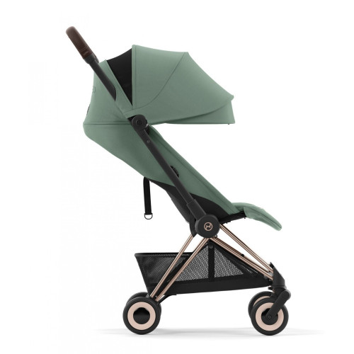 Прогулянкова коляска Cybex Coya 2023 Rosegold Frame Leaf Green — 4074