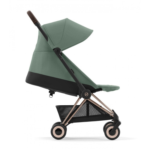Прогулянкова коляска Cybex Coya 2023 Rosegold Frame Leaf Green — 4074