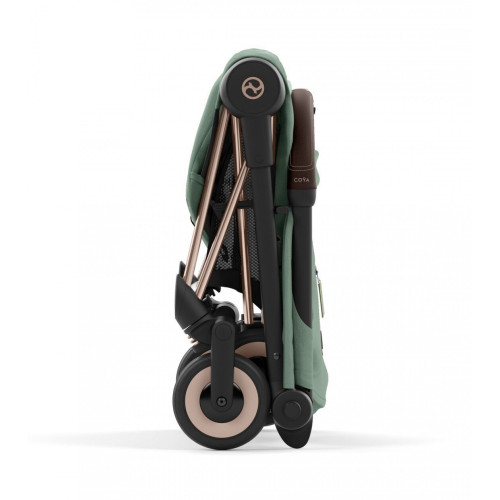 Прогулянкова коляска Cybex Coya 2023 Rosegold Frame Leaf Green — 4074