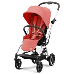 Прогулянкова коляска Cybex Eezy S Twist + 2 SLV Hibiscus Red