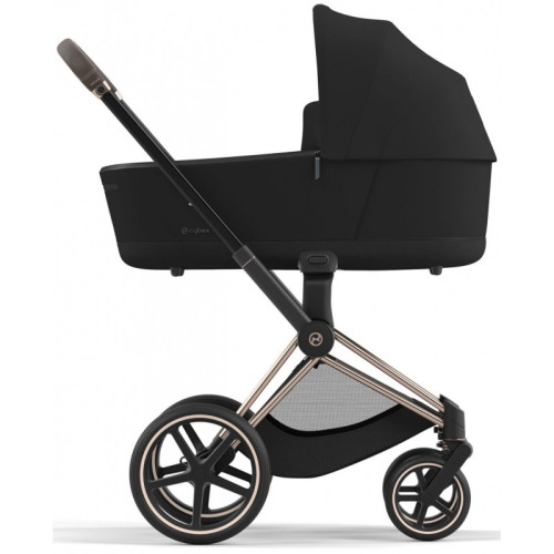 Коляска 2в1 Cybex Priam 4.0 Sepia Black шасі Rosegold — 4114