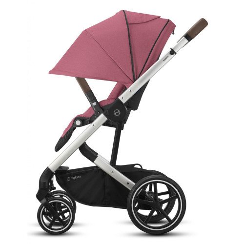 Прогулочная коляска Cybex Balios S Lux SLV Magnolia Pink — 4110 Прогулочная коляска Cybex Balios S Lux SLV Magnolia Pink — 4110