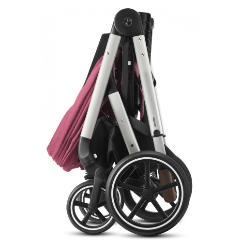 Прогулочная коляска Cybex Balios S Lux SLV Magnolia Pink — 4110 Прогулочная коляска Cybex Balios S Lux SLV Magnolia Pink — 4110
