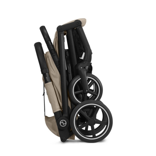 Прогулянкова коляска Cybex Beezy Almond Beige з бампером (524000183) — 21300