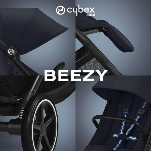 Прогулочная коляска Cybex Beezy Dark Blue с бампером (524000159) — 21312