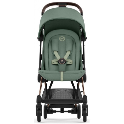 Прогулянкова коляска Cybex Coya Leaf Green шасі Rosegold — 25801