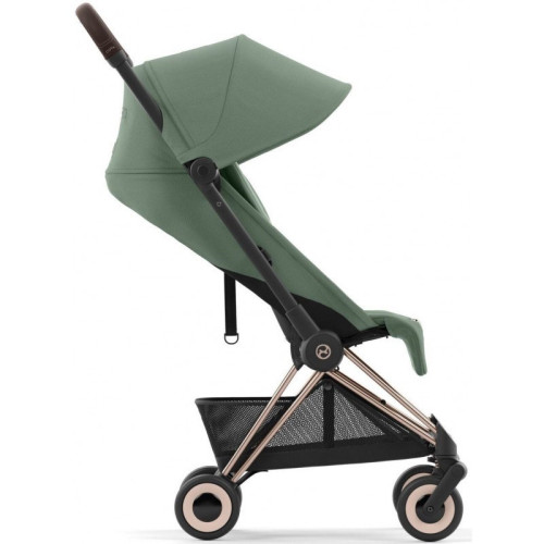 Прогулянкова коляска Cybex Coya Leaf Green шасі Rosegold — 25801