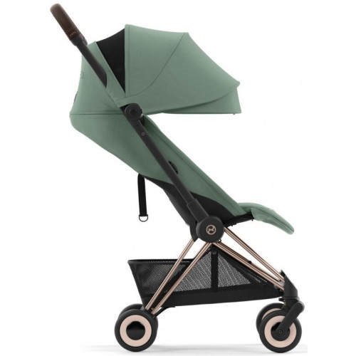 Прогулянкова коляска Cybex Coya Leaf Green шасі Rosegold — 25801