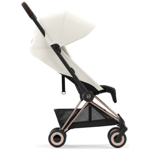 Прогулянкова коляска Cybex Coya Off White шасі Rosegold — 25802