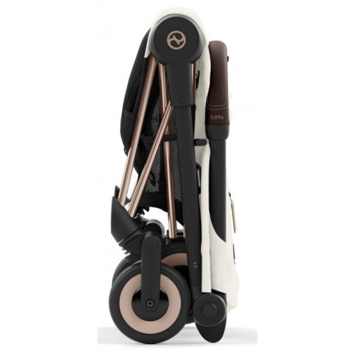 Прогулянкова коляска Cybex Coya Off White шасі Rosegold — 25802