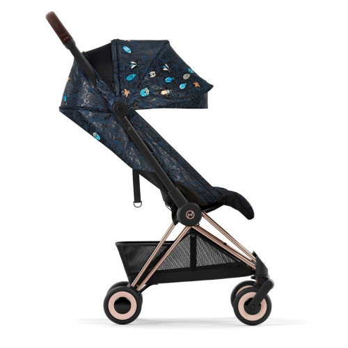 Прогулочная коляска Cybex Coya Jewels of Nature шасси Rosegold — 21325