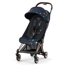 Прогулочная коляска Cybex Coya Jewels of Nature шасси Rosegold