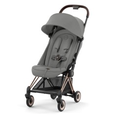 Прогулянкова коляска Cybex Coya Mirage Grey шасі Rosegold
