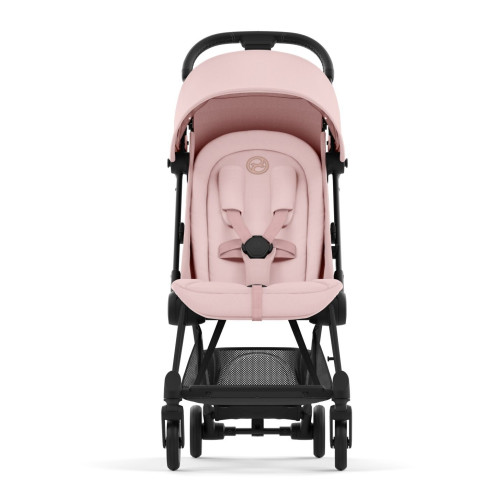Прогулочная коляска Cybex Coya Peach Pink шасси Matt Black — 21323 Прогулочная коляска Cybex Coya Peach Pink шасси Matt Black — 21323