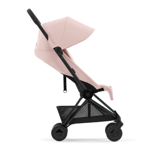 Прогулочная коляска Cybex Coya Peach Pink шасси Matt Black — 21323 Прогулочная коляска Cybex Coya Peach Pink шасси Matt Black — 21323