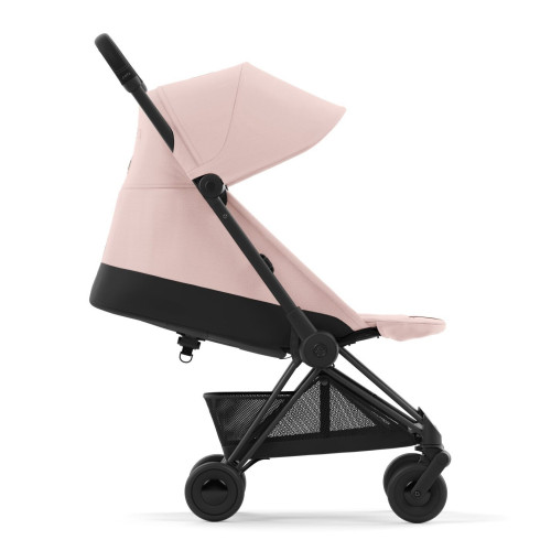 Прогулочная коляска Cybex Coya Peach Pink шасси Matt Black — 21323 Прогулочная коляска Cybex Coya Peach Pink шасси Matt Black — 21323