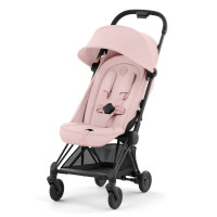 Прогулочная коляска Cybex Coya Peach Pink шасси Matt Black