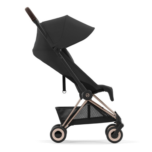 Прогулочная коляска Cybex Coya Sepia Black шасси Rosegold — 21319