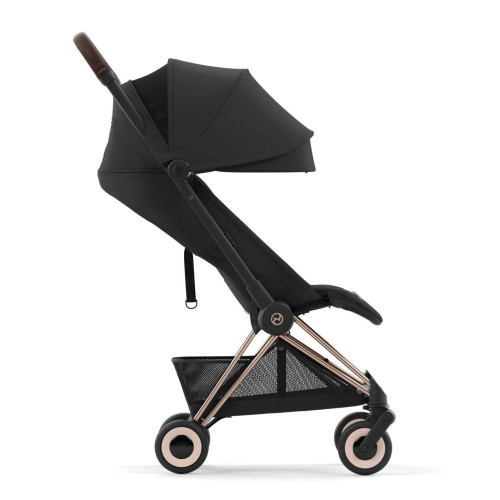 Прогулочная коляска Cybex Coya Sepia Black шасси Rosegold — 21319