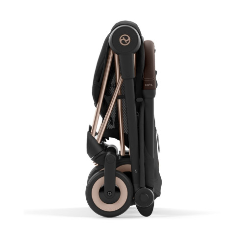 Прогулочная коляска Cybex Coya Sepia Black шасси Rosegold — 21319