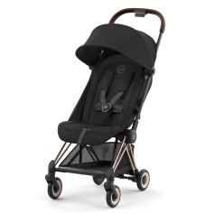 Прогулочная коляска Cybex Coya Sepia Black шасси Rosegold