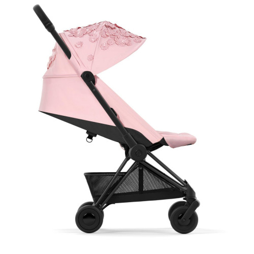 Прогулочная коляска Cybex Coya Simply Flowers Pink шасси Matt Black — 21329