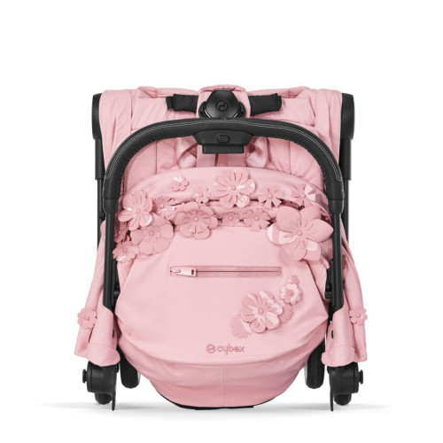 Прогулочная коляска Cybex Coya Simply Flowers Pink шасси Matt Black — 21329