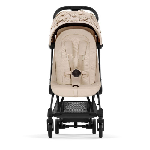 Прогулочная коляска Cybex Coya Simply Flowers Beige шасси Matt Black — 21328 Прогулочная коляска Cybex Coya Simply Flowers Beige шасси Matt Black — 21328