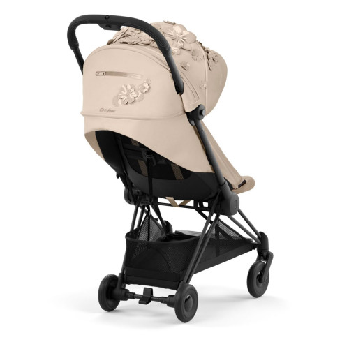 Прогулочная коляска Cybex Coya Simply Flowers Beige шасси Matt Black — 21328 Прогулочная коляска Cybex Coya Simply Flowers Beige шасси Matt Black — 21328
