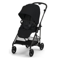 Прогулочная коляска Cybex Melio Carbon 2023 Moon Black