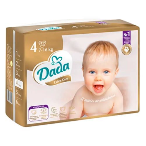 Підгузки Dada Extra care 4 (7-16кг) 42 шт