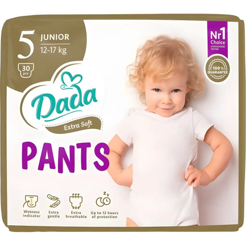 Підгузки-трусики Dada Extra Soft 5 (12-17 кг) 30 шт