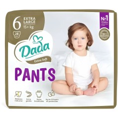 Підгузки-трусики Dada Extra Soft 6 (15+ кг) 28 шт