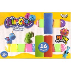 Дитяча креативна творчість "Air Clay" 16 шт, від Danko Toys (159832-Г)