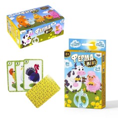 Дитяча настільна гра "Ферма Mini" Danko Toys (156328-Г)